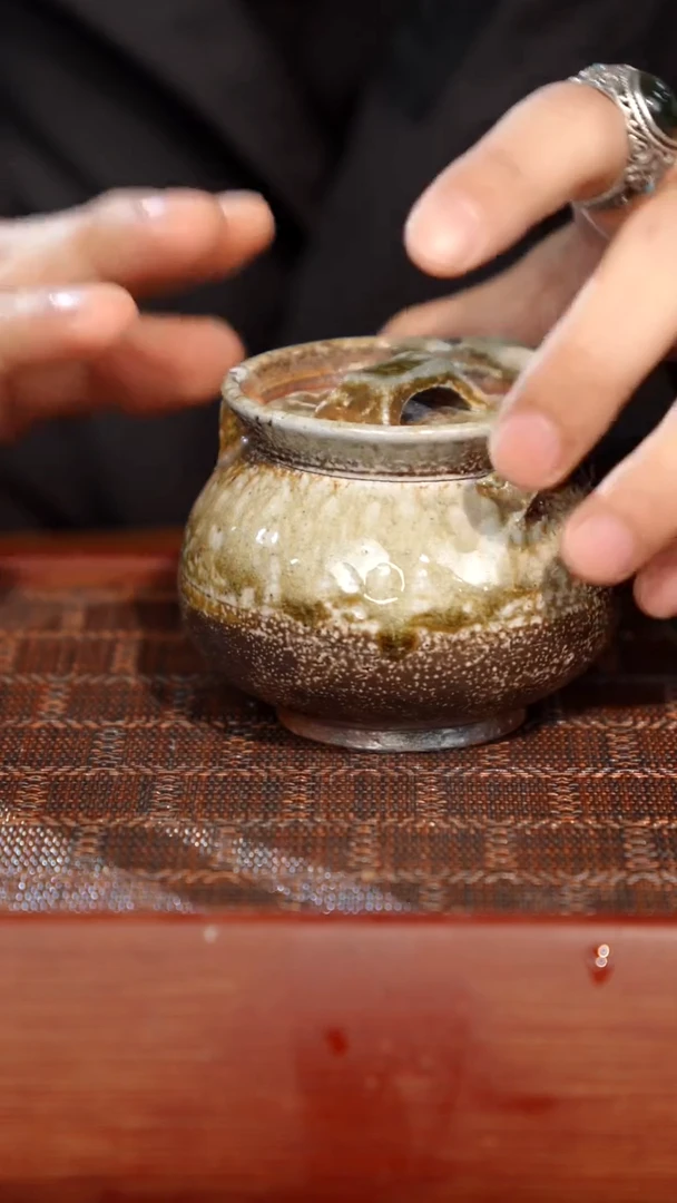 陶瓷奢瓷/瑞寅柴烧茶器（宝瓶）677