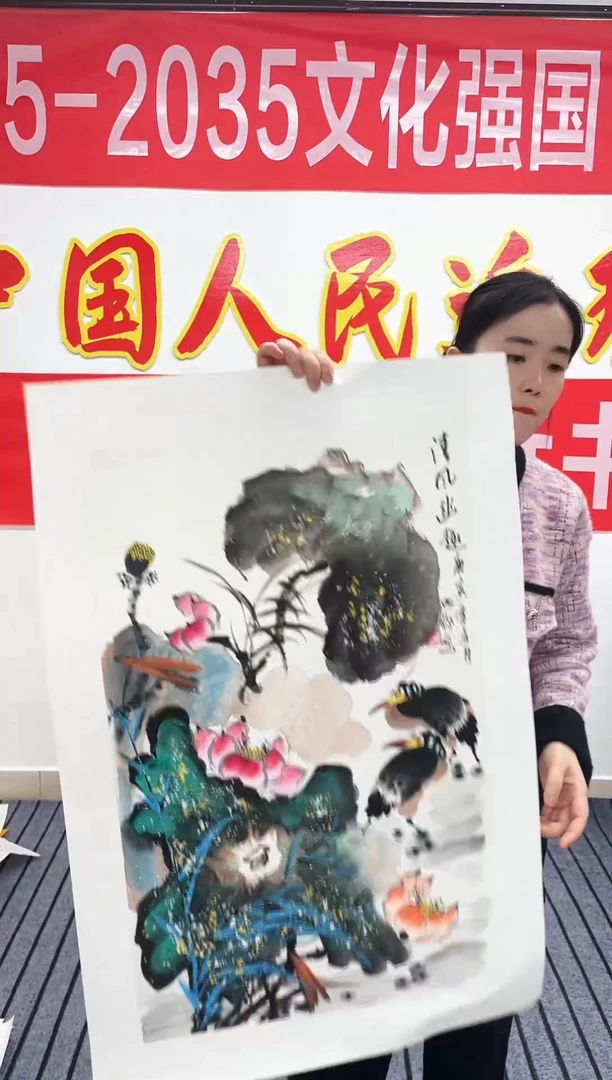 精品国画花鸟作品