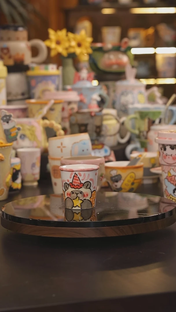 景德镇釉下彩绘设计师款式陶瓷