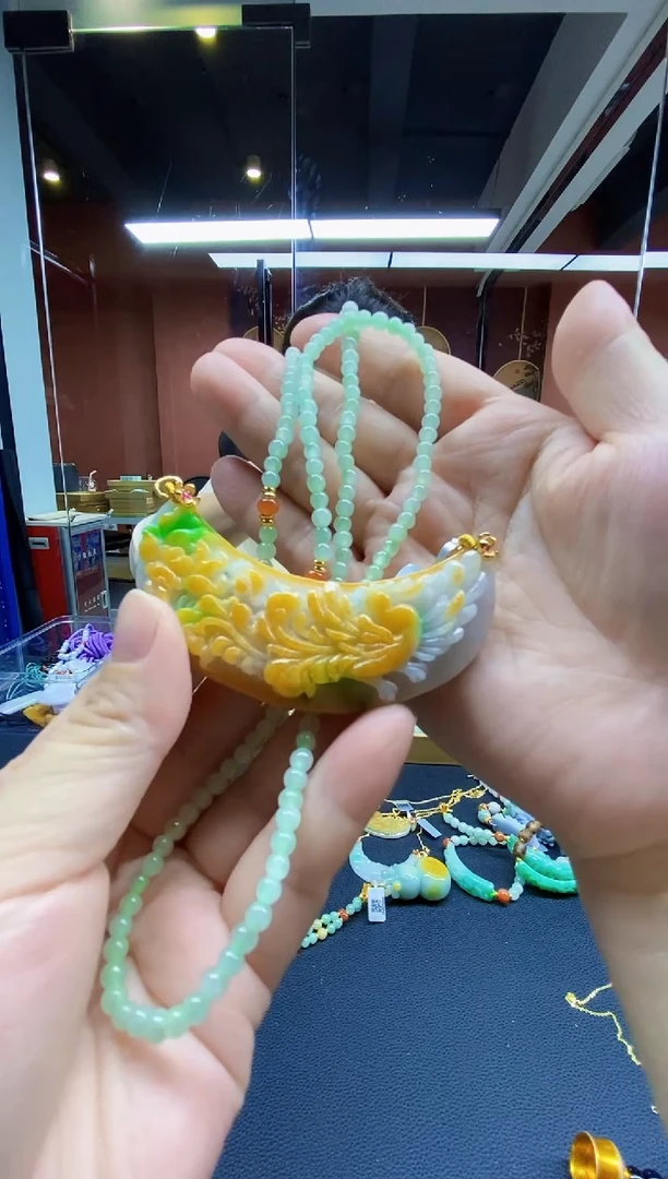 颈饰未镶嵌翡翠翡翠吊坠