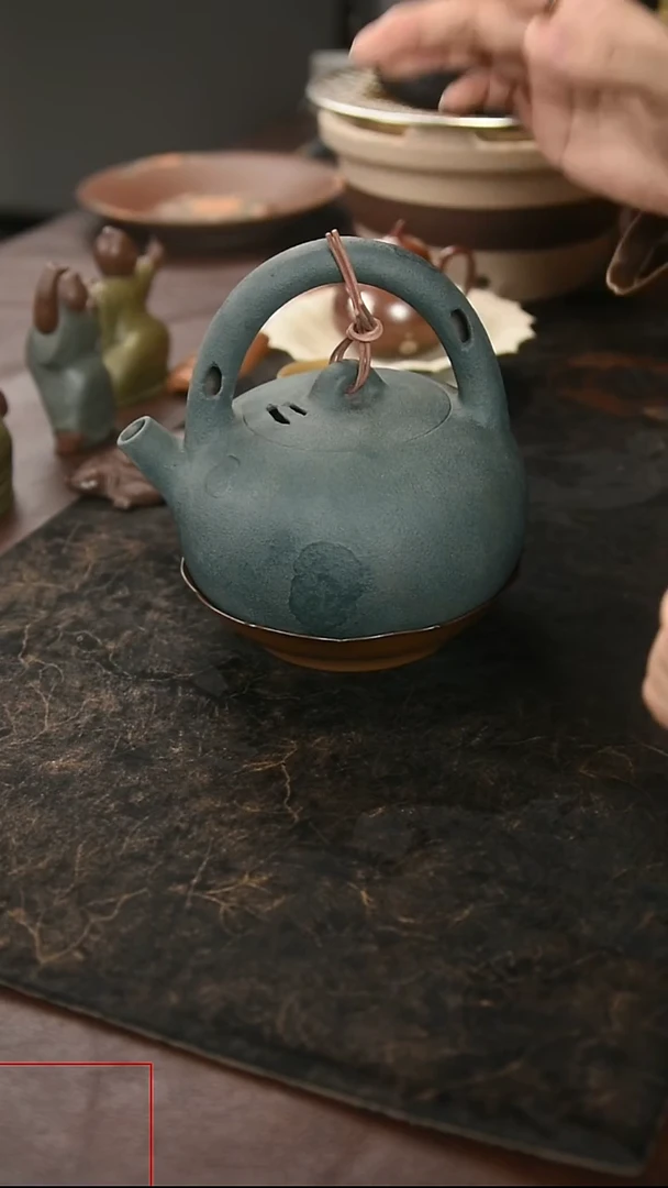 九隐茶器双色粉浆煮水壶