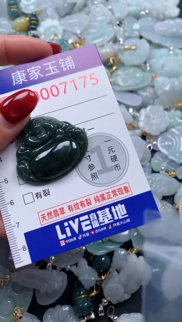 颈饰未镶嵌翡翠7175