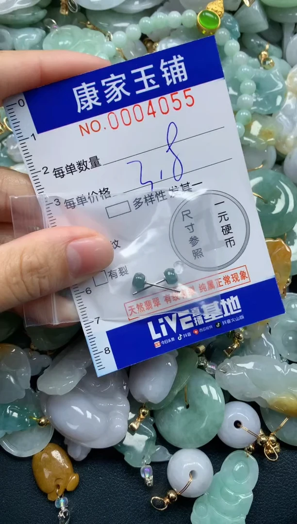 颈饰未镶嵌翡翠4055