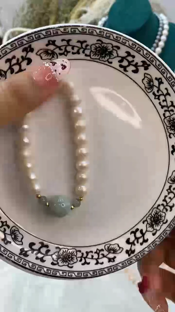 【闪购商品】淡水珍珠手链合金11