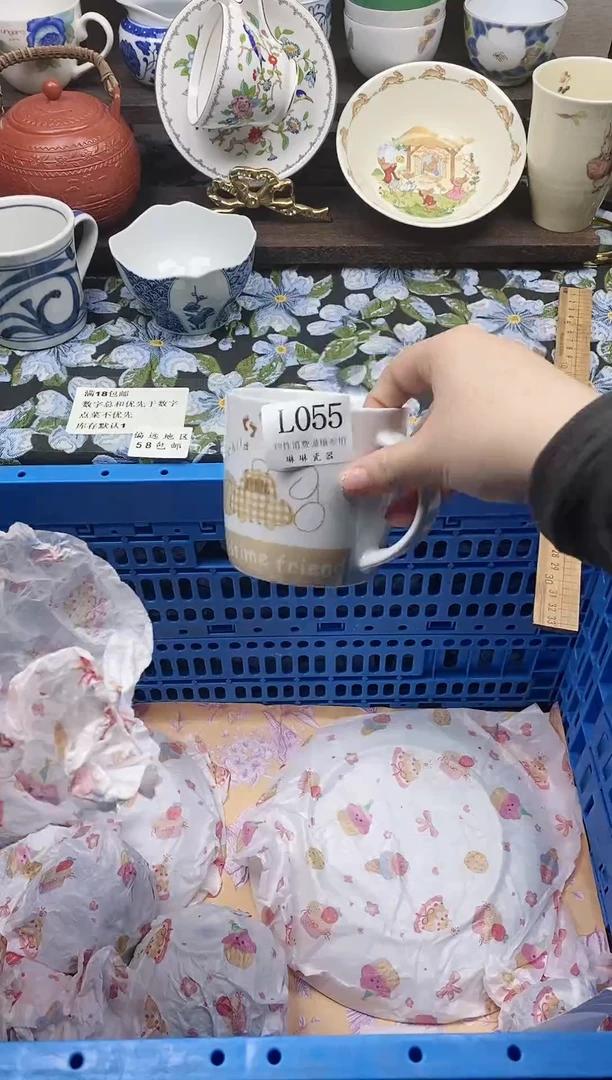 瓷片；*                L055