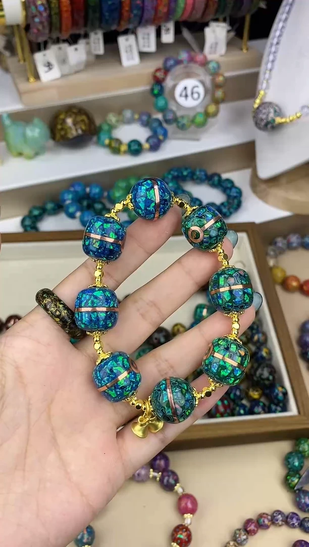 米**淘山屿非遗大漆珠