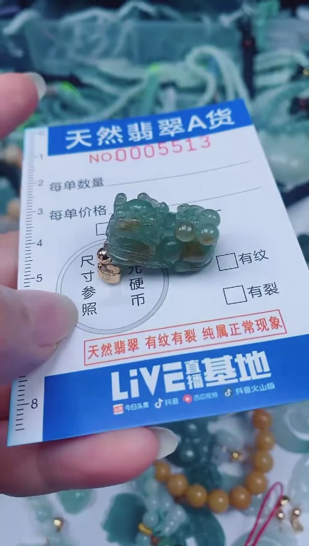 颈饰未镶嵌翡翠00005513
