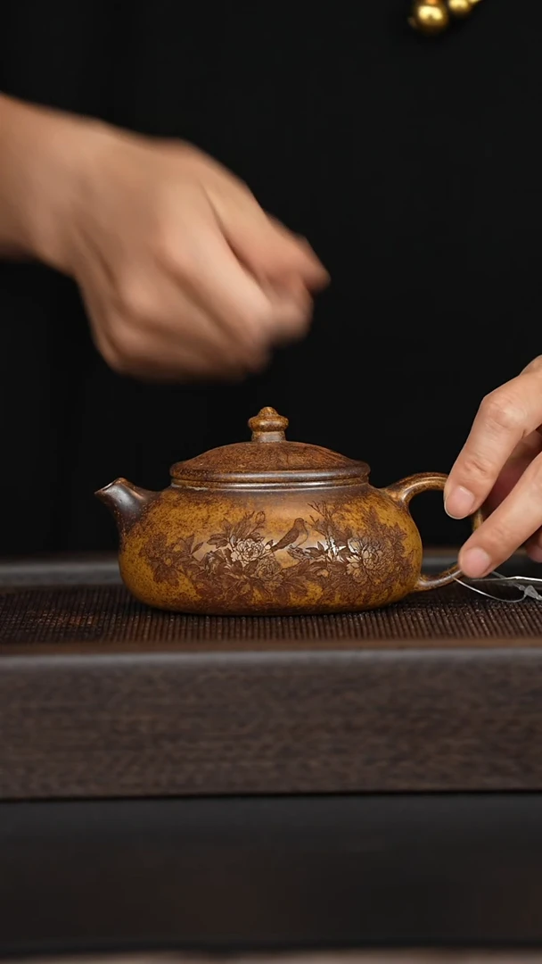 茶壶紫砂宜兴紫砂壶h3884