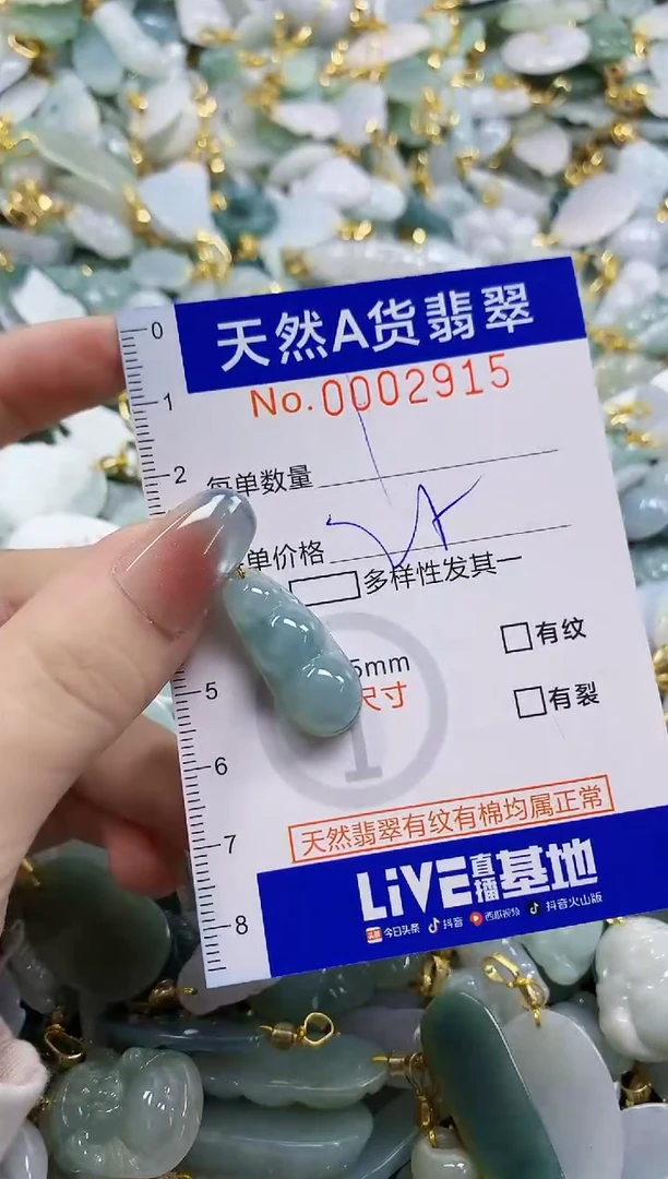 颈饰未镶嵌翡翠1纯天然a货翡翠