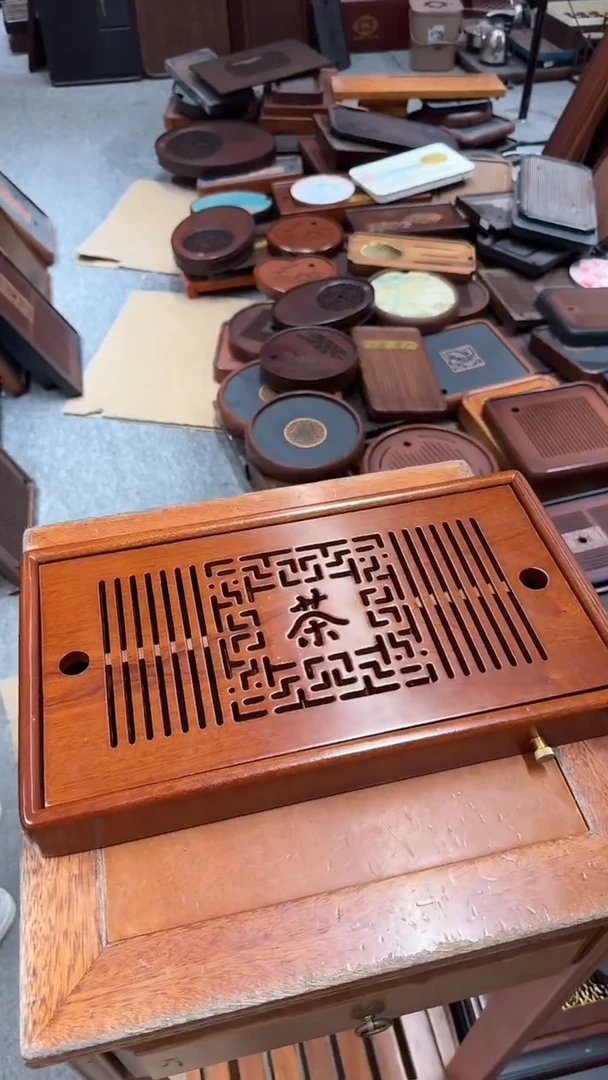 茶盘茶盘茶盘花梨木36*20