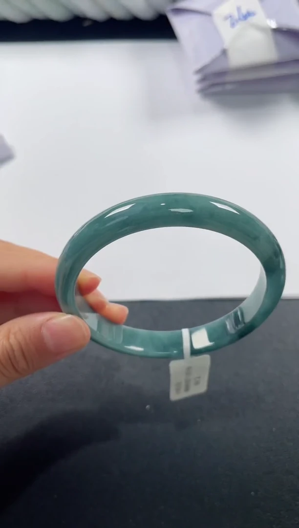 未镶嵌手镯翡翠  0691 59+
