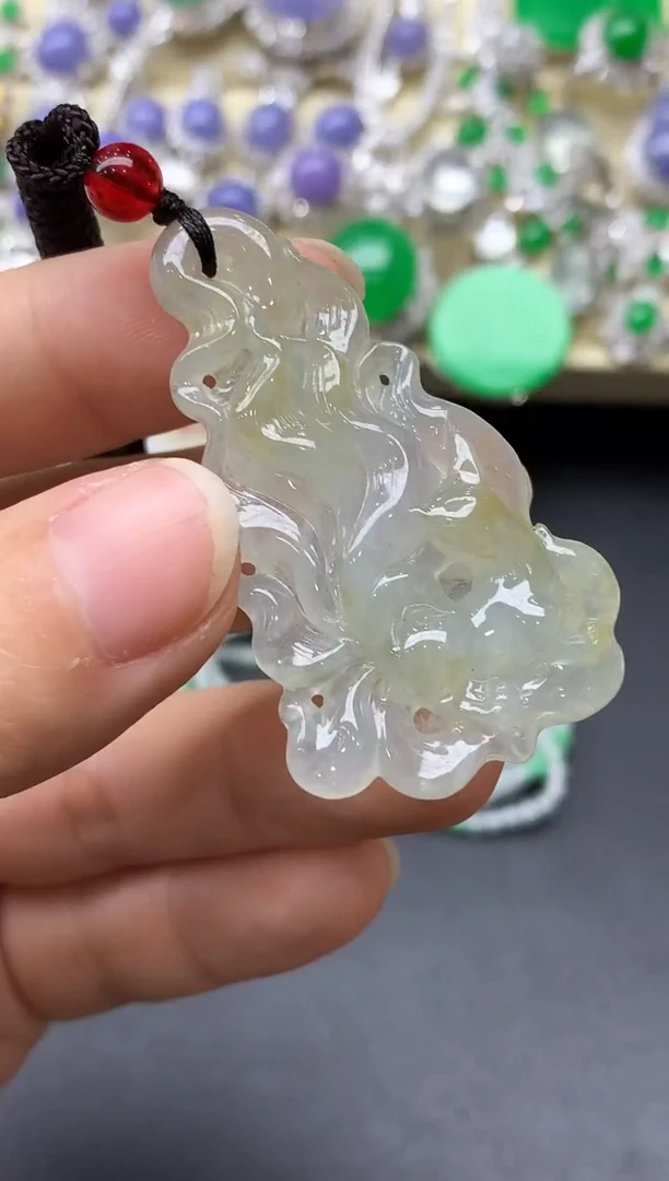 颈饰未镶嵌翡翠153-中国好珍宝