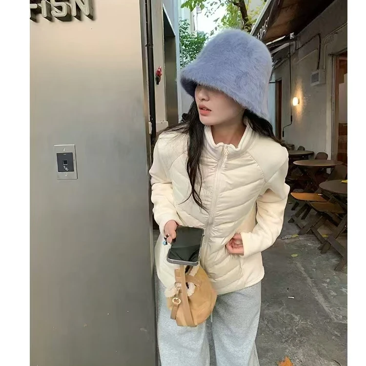 人鱼线小蛮腰羽绒外套