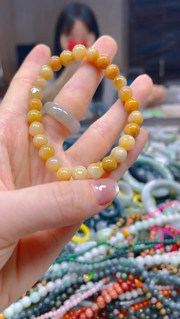 翡翠未镶嵌颈饰7MM/X/翡翠A货一图一物