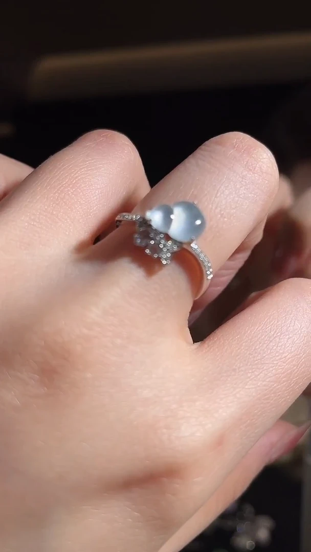 吊坠(不含链)18K金镶嵌翡翠天然缅甸A货翡翠