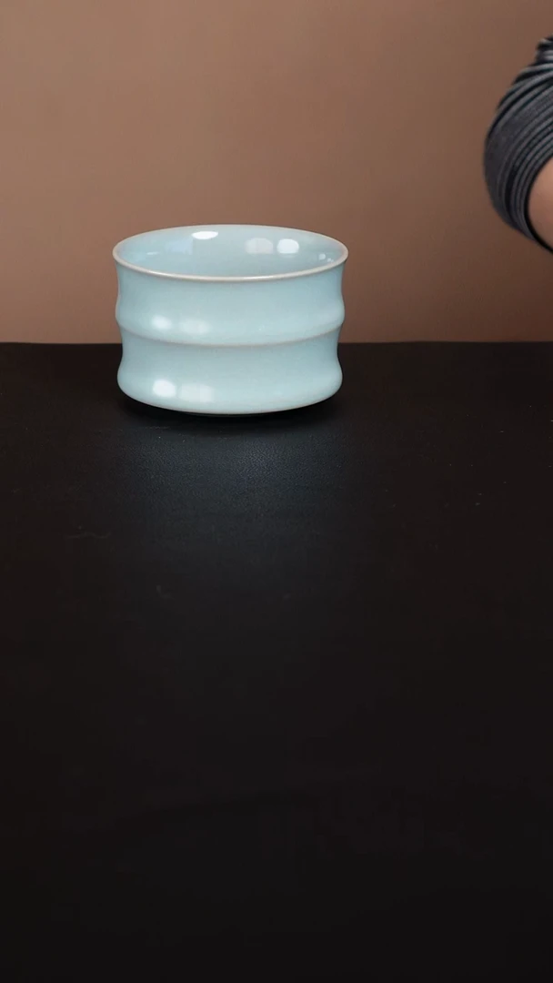杯子原产地原矿原釉非遗传承 竹节杯