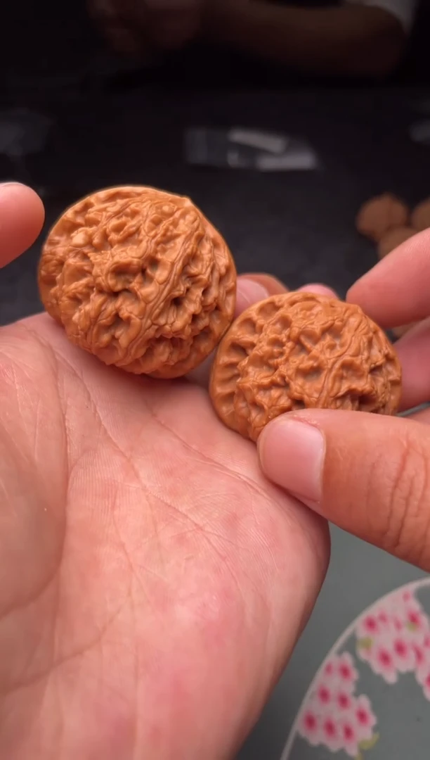 把件文玩核桃a54   水龙纹40尺