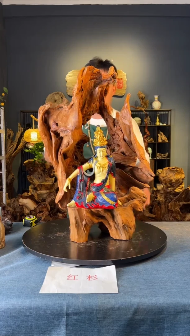 木卢师傅根艺作品（不包含人物摆件）