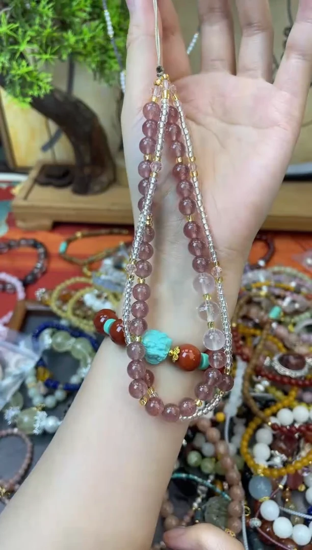 【闪购商品】石英质玉挂件未镶嵌291