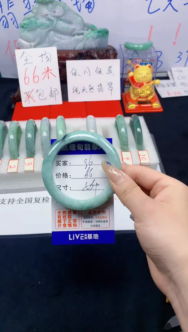 未镶嵌手镯翡翠96