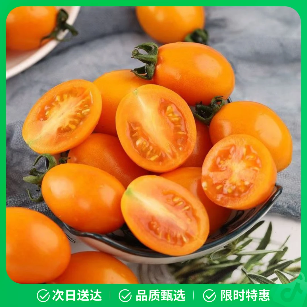 【顺丰包邮】广西百色新鲜现采黄色圣女果