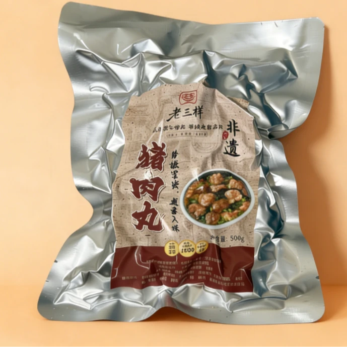 晋城特色香脆地道油炸纯手工肉丸