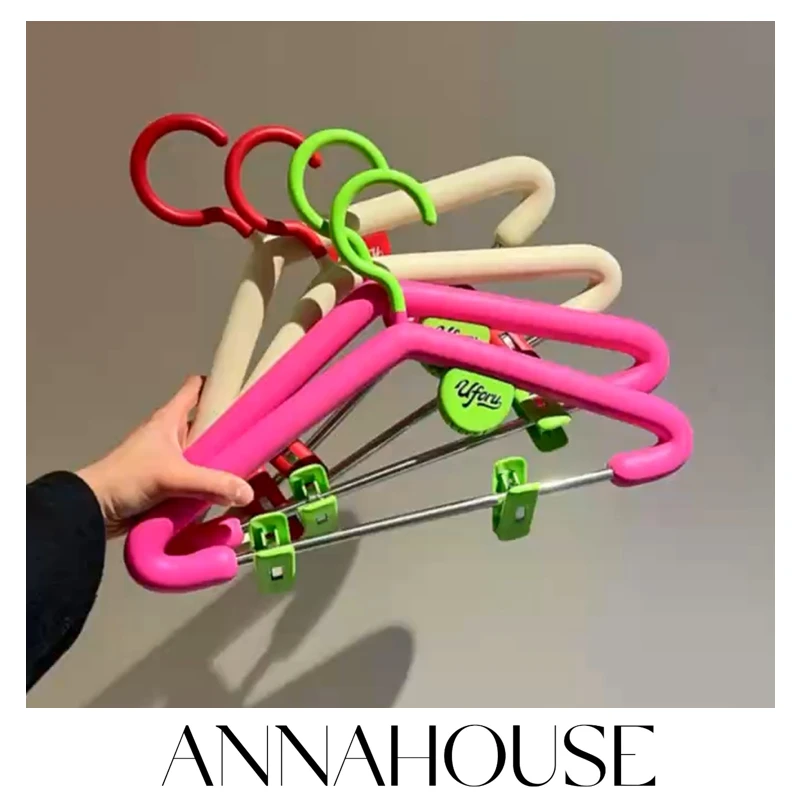 ANNAHOUSE家用衣架无痕挂衣防滑衣服架防肩角塑料加粗款衣服撑PH
