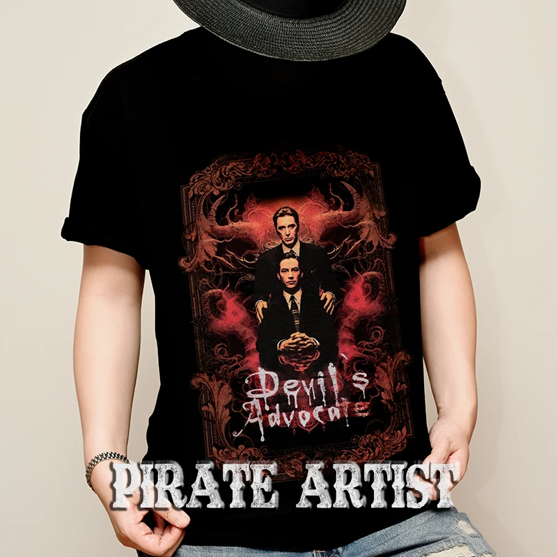 盗版艺术家 魔鬼代言人七宗罪280g重磅T恤