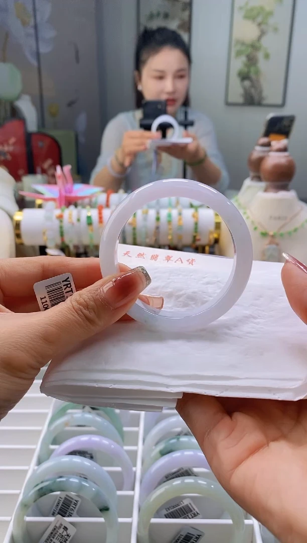 未镶嵌手镯翡翠91号53.8/12.1*7.5