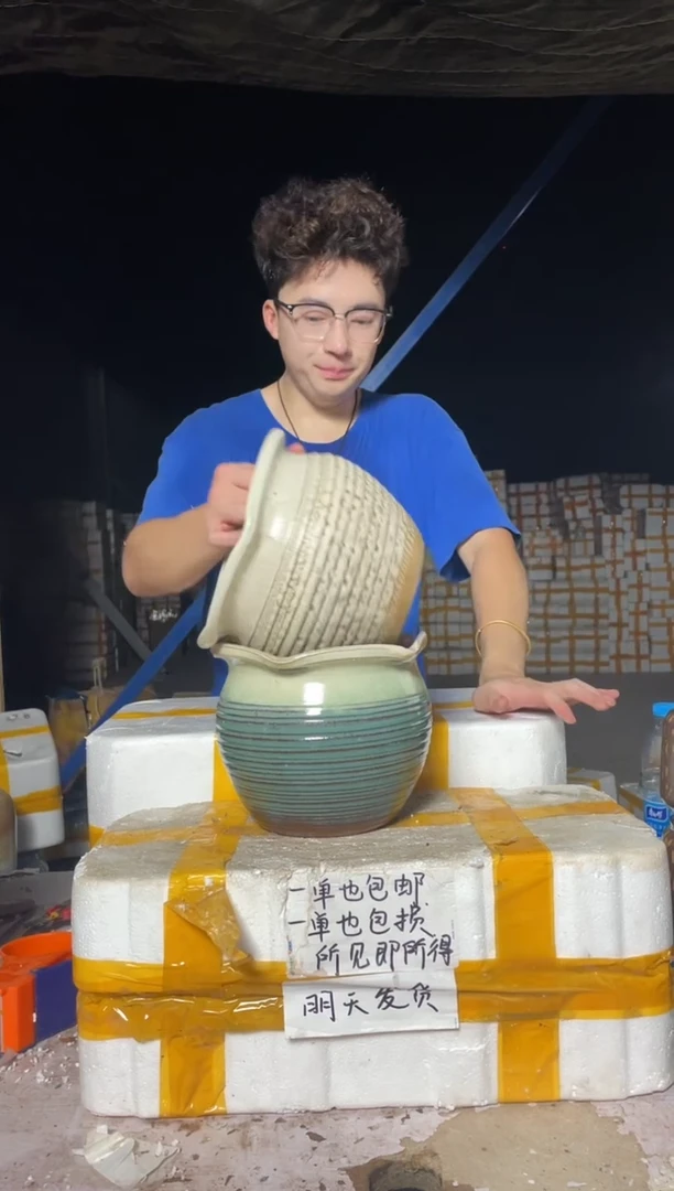 紫砂花盆宜兴紫砂粗陶花盆盆20/16