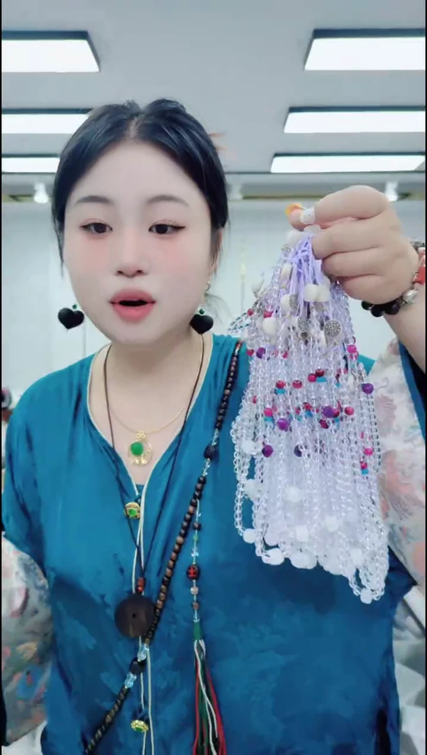 玛瑙/玉髓颈饰合金2001白色手机链