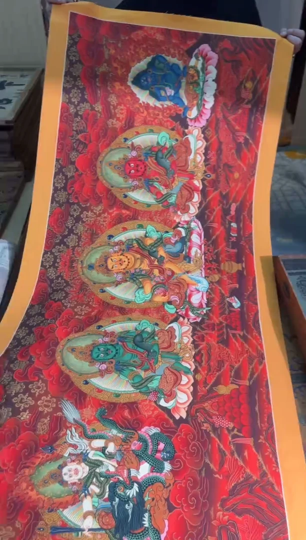 卷轴画卷轴画奥奥的唐卡