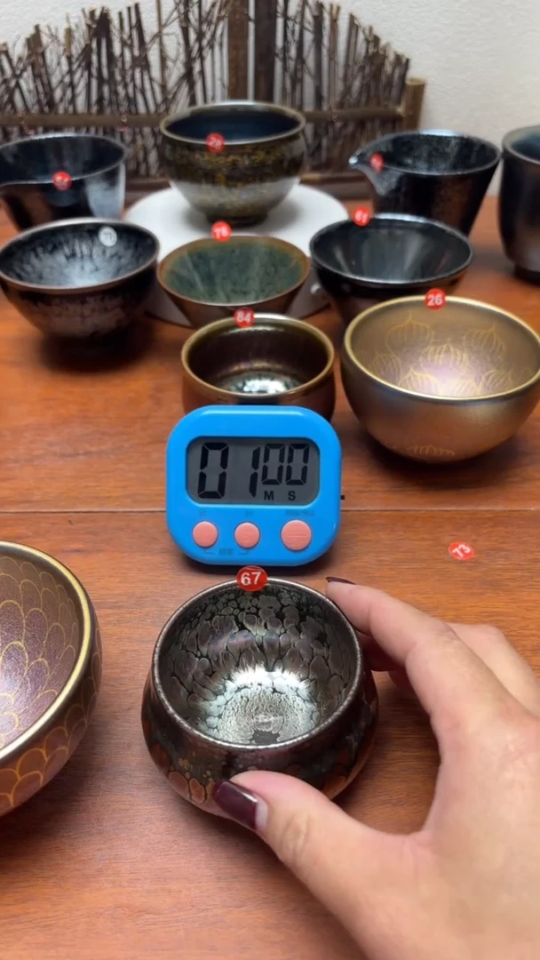 【闪购商品】茶盏67号建盏工匠茶器