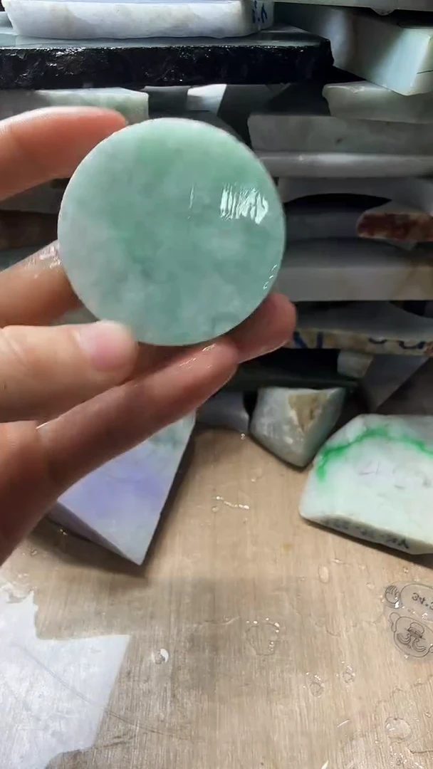 未镶嵌定制翡翠天然翡翠A货花630