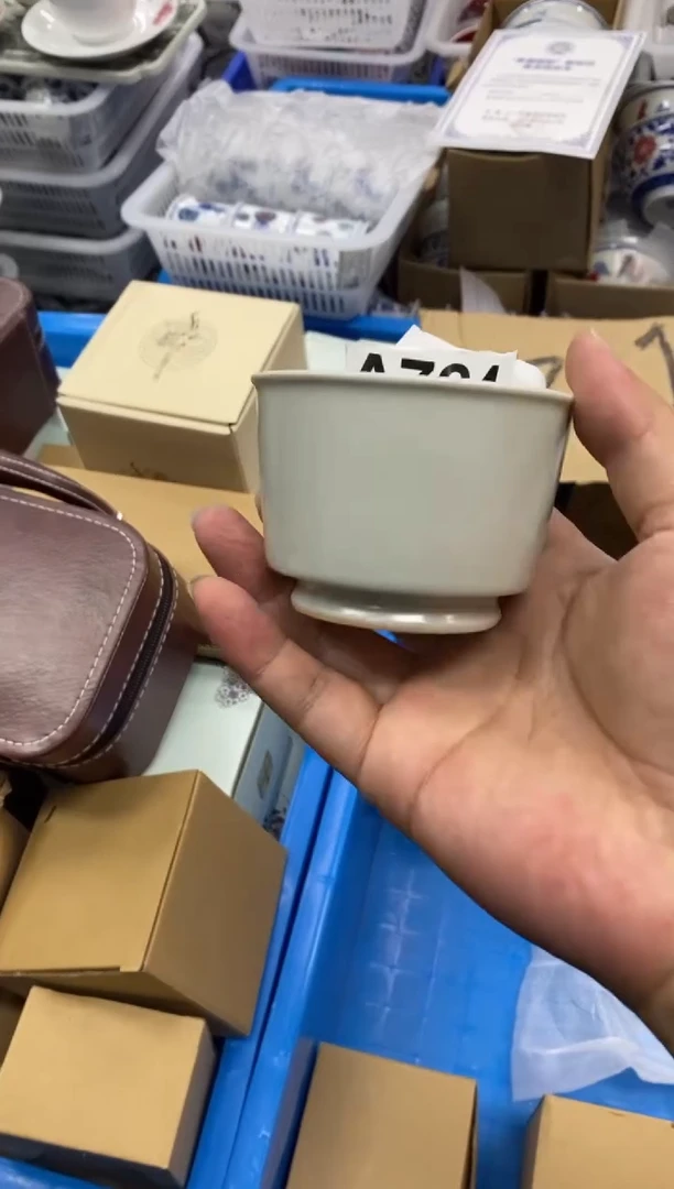 陶瓷景德陶瓷茶具容量约80