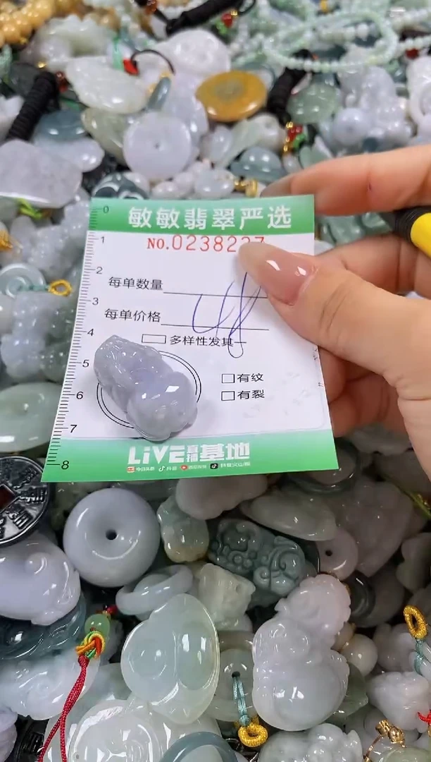 翡翠未镶嵌颈饰闪购0238237