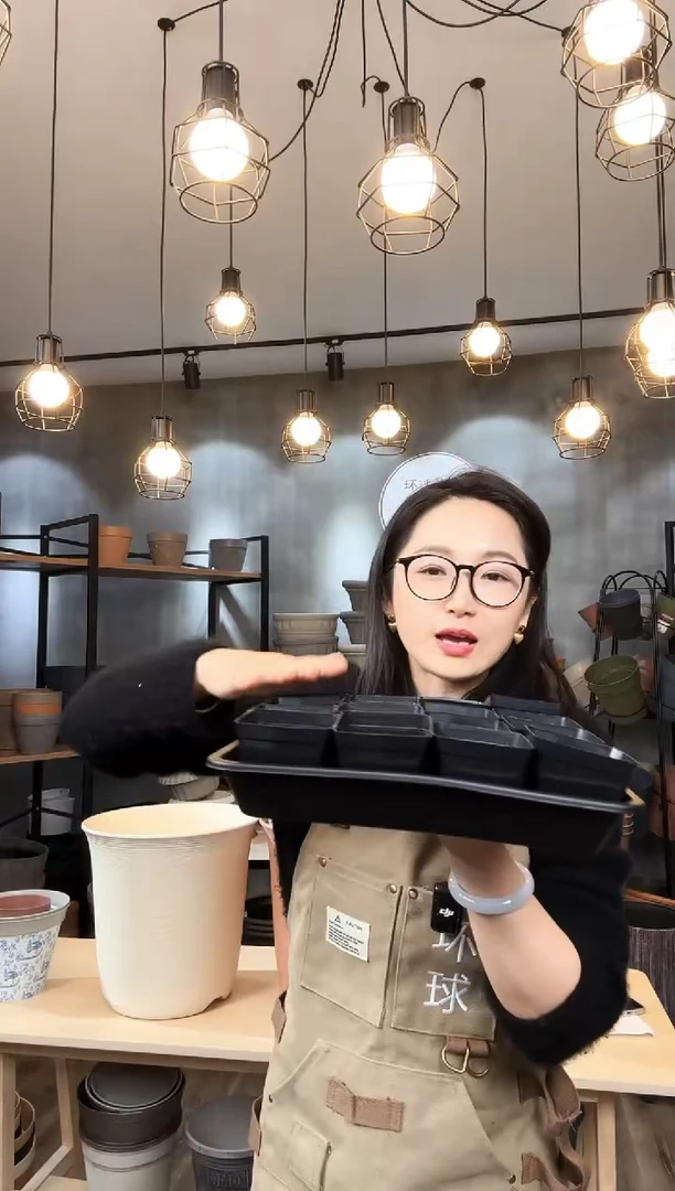 【闪购商品】塑料32只育苗盆+两个方形托盘