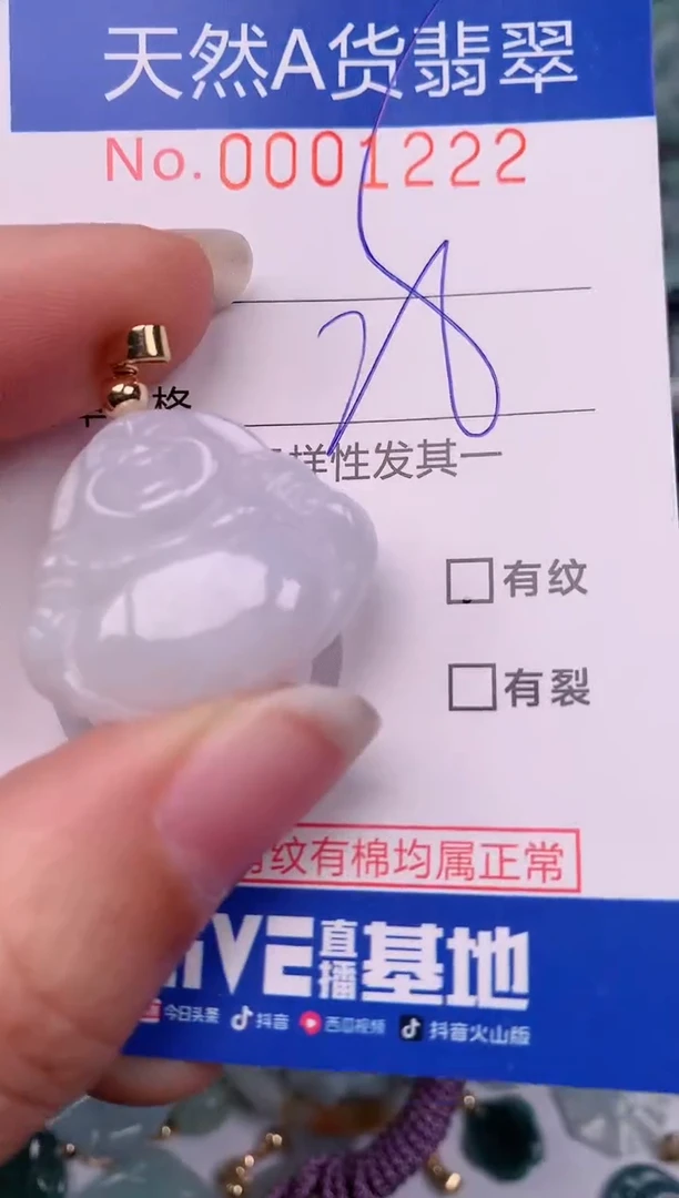 【闪购商品】翡翠颈饰未镶嵌00001222
