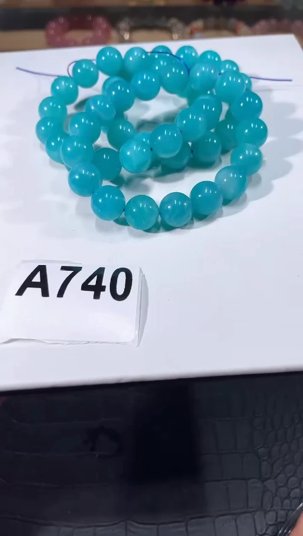 水晶手链未镶嵌A740天河石手链多样性发一