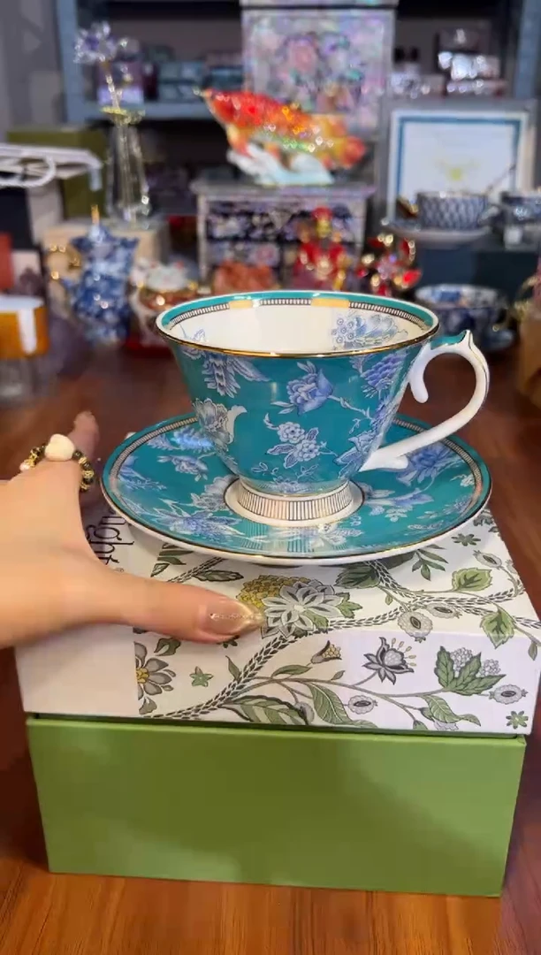 111瑰宝锦绣咖啡杯（绿）