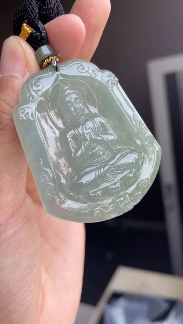 吊坠(不含链)未镶嵌翡翠天然缅甸A货翡翠