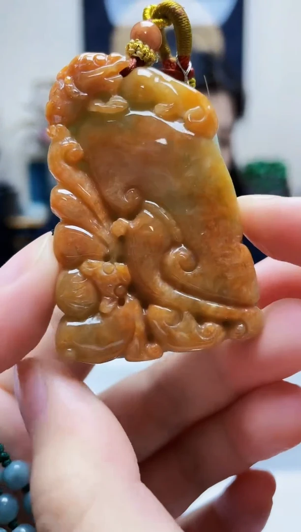 未镶嵌定制翡翠吊坠91