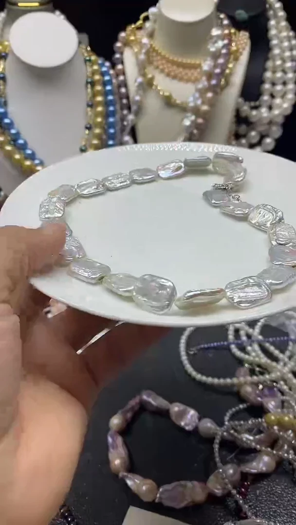 颈饰未镶嵌淡水珍珠多人