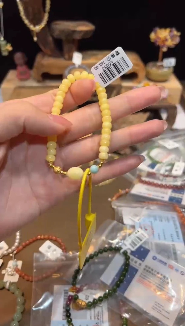 手饰琥珀未镶嵌手饰@@E6883