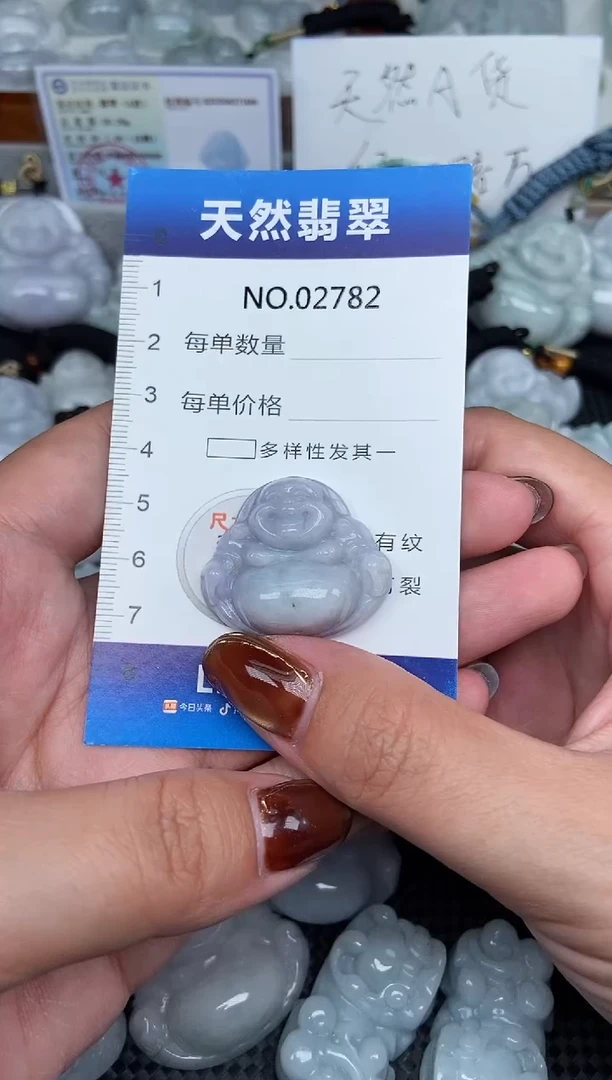 颈饰未镶嵌翡翠纯天然A货翡翠2782