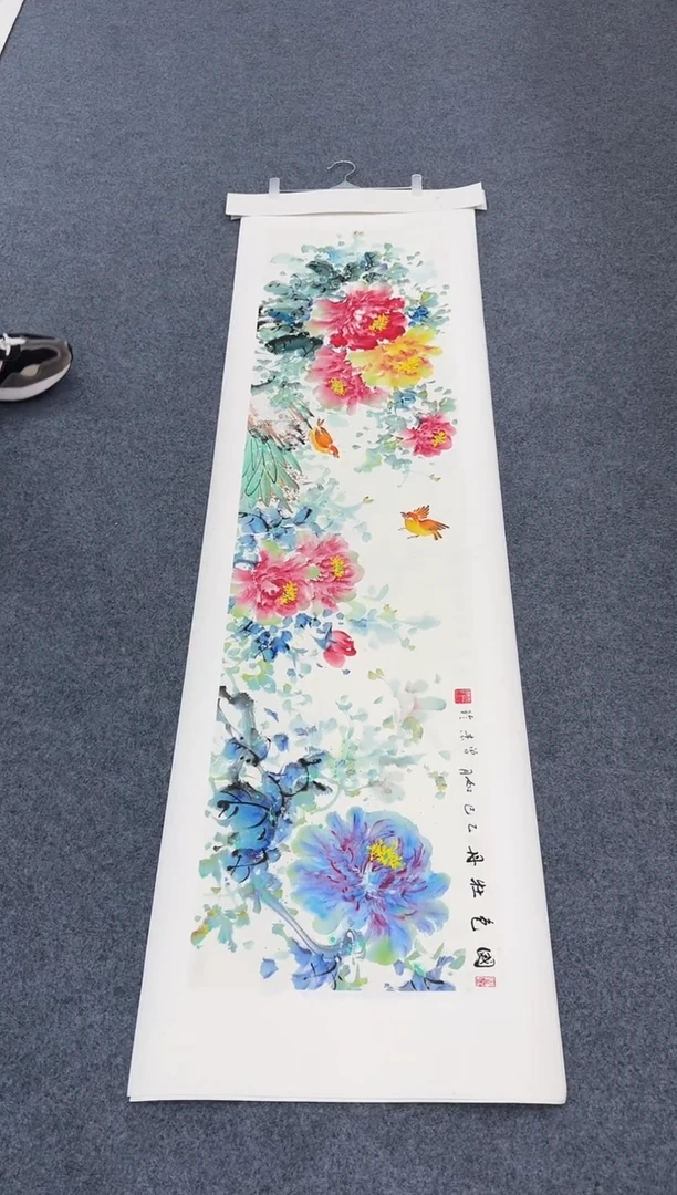国画国色牡丹同类型随机