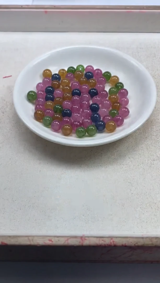 【闪购商品】碧玺颈饰未镶嵌w22碧*玺8mm*30颗