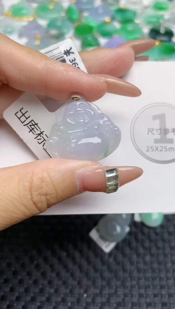 颈饰18K金镶嵌翡翠 天然缅甸A货翡翠百元以上9元证书费自理