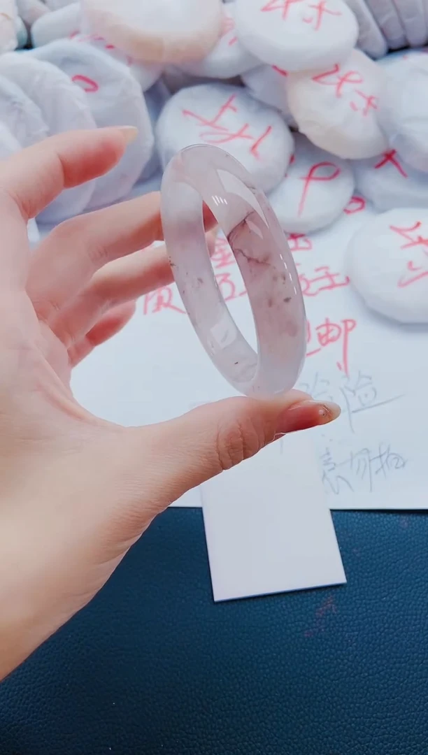未镶嵌手镯石英质玉K131-57-58
