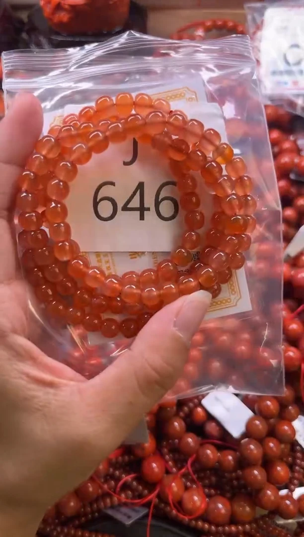 未镶嵌南红玛瑙珠宝奇石J646-6